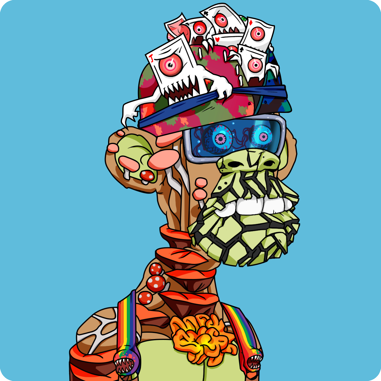 Yuga Labs - Mutant Ape Yacht Club - NFT # 15676