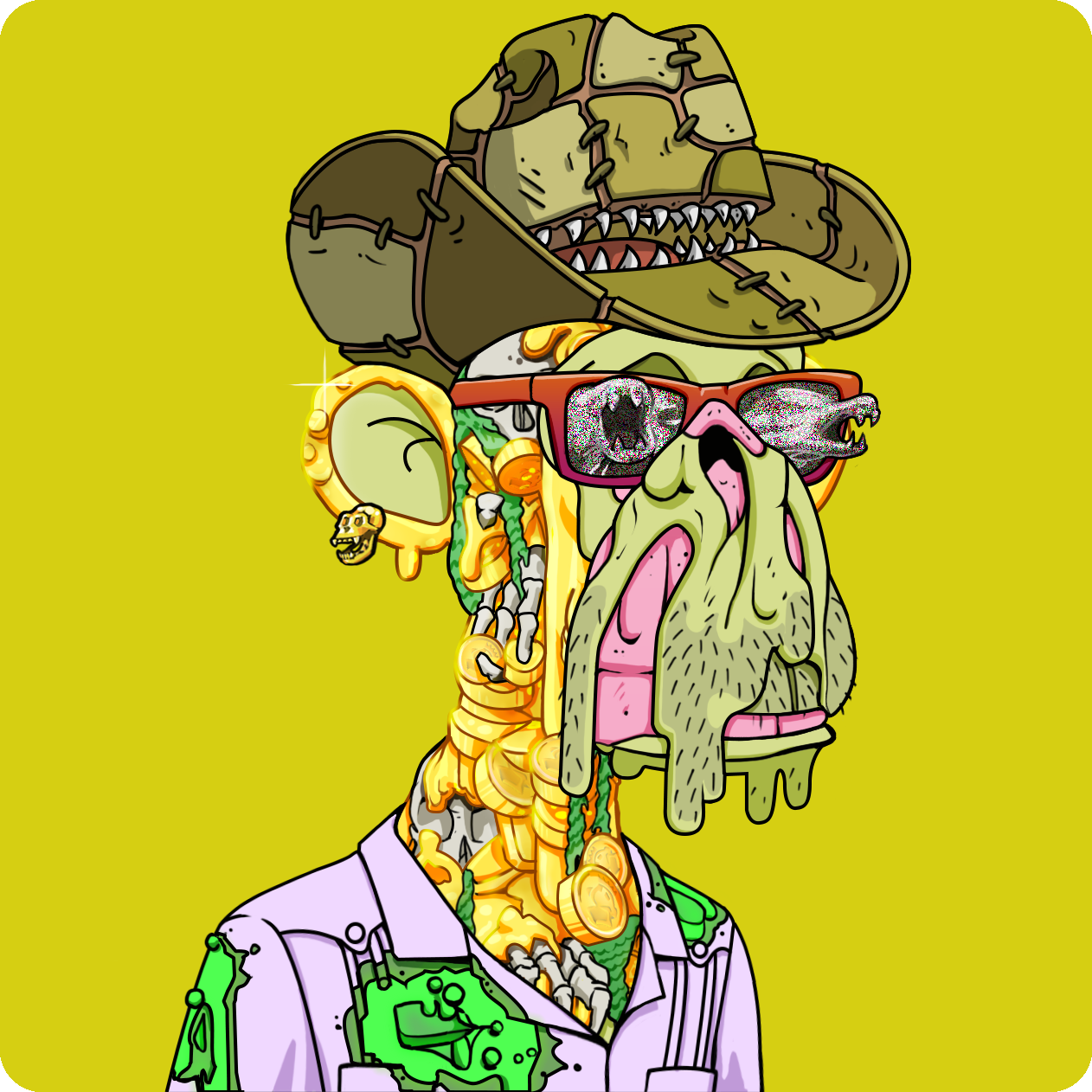 Yuga Labs - Mutant Ape Yacht Club - NFT # 8843