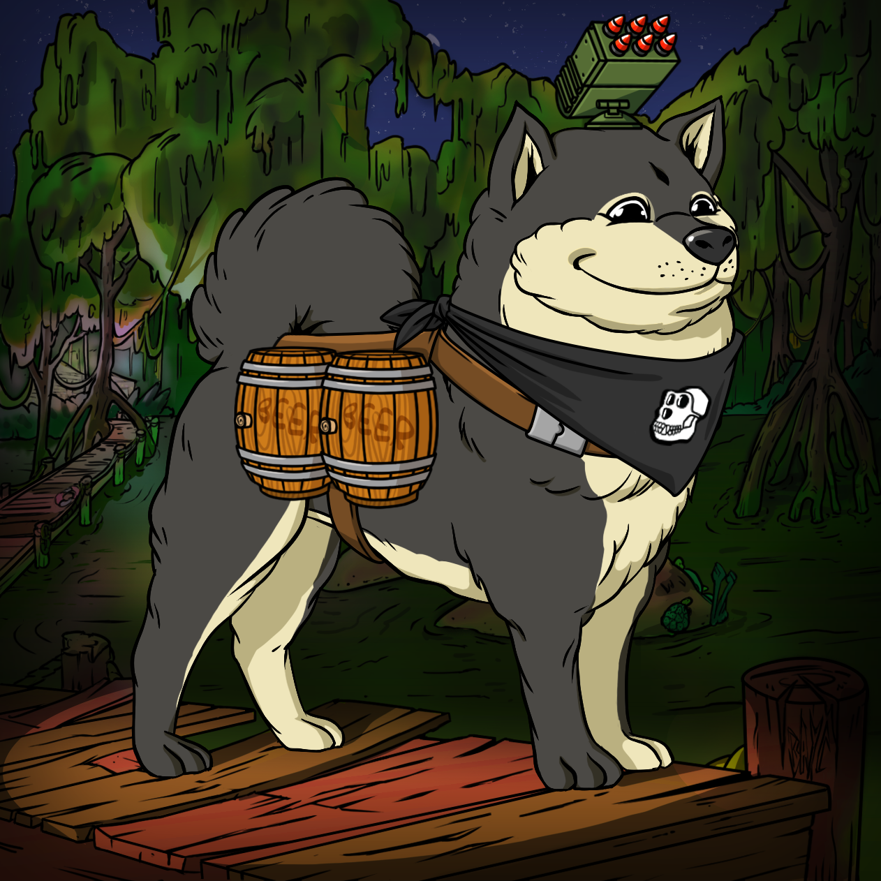 Yuga Labs - Bored Ape Kennel Club - NFT # 8155