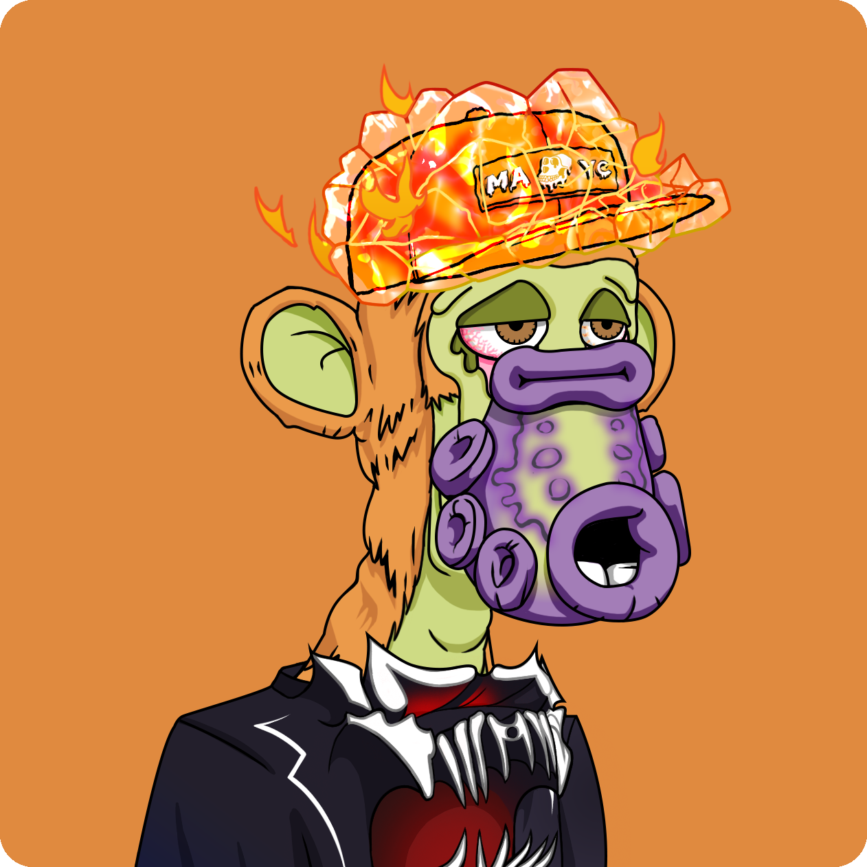 Yuga Labs - Mutant Ape Yacht Club - NFT # 25258