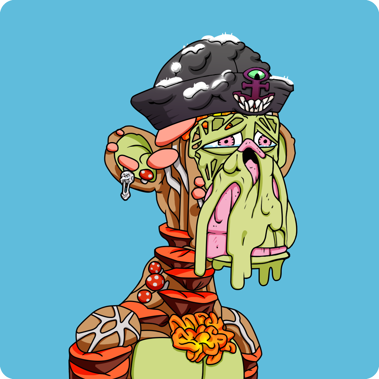 Yuga Labs - Mutant Ape Yacht Club - NFT # 5054