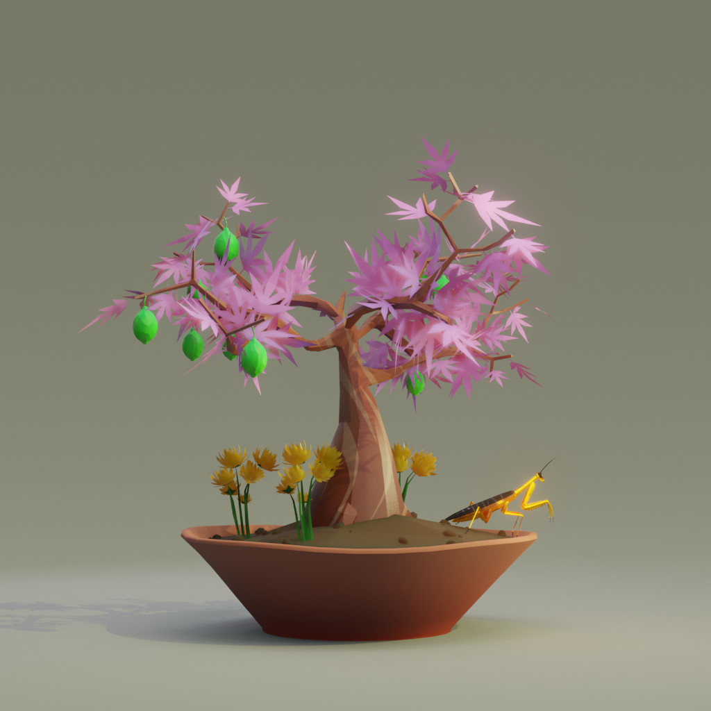 ZENFT Garden Society - Bonsai - Bonsai #8275 - NFT # 8275