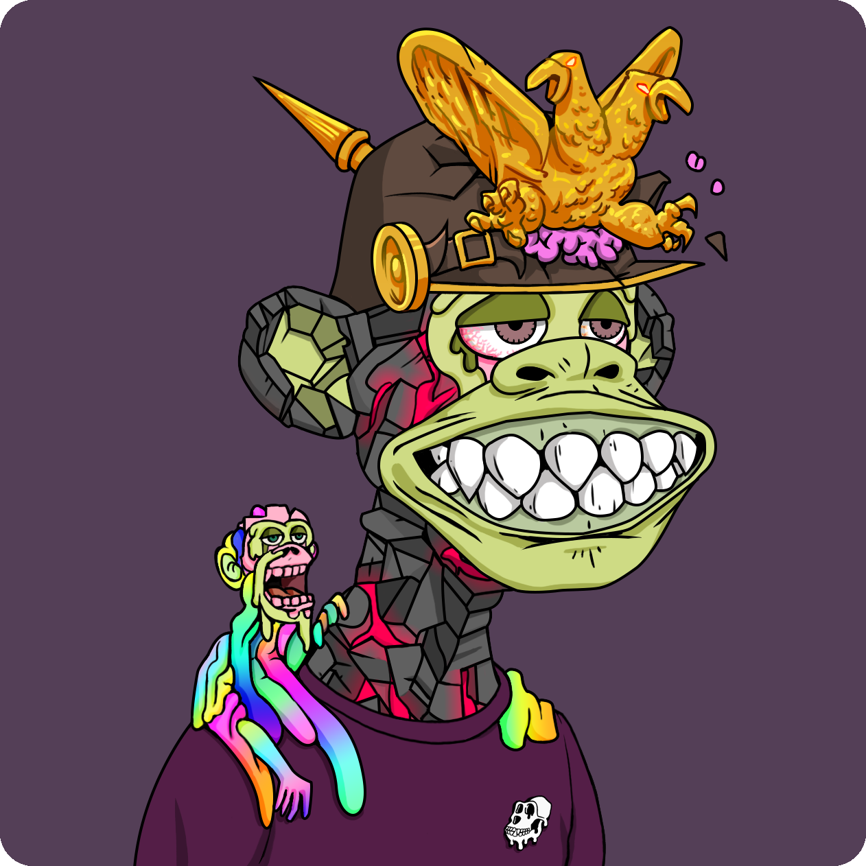 Yuga Labs - Mutant Ape Yacht Club - NFT # 13808