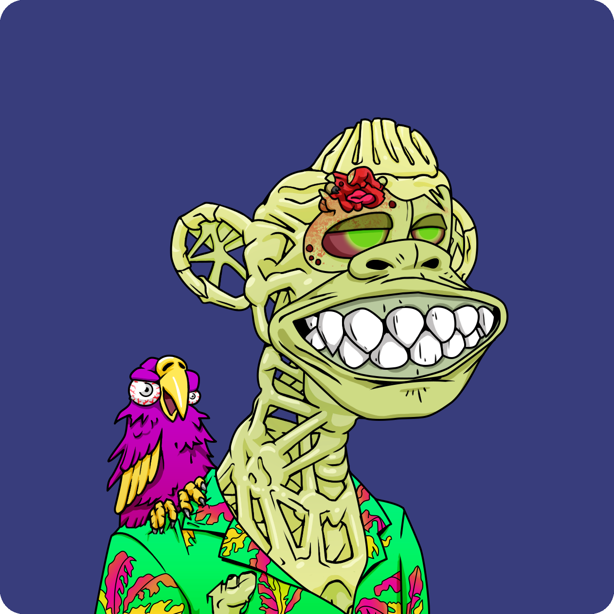 Yuga Labs - Mutant Ape Yacht Club - NFT # 14578