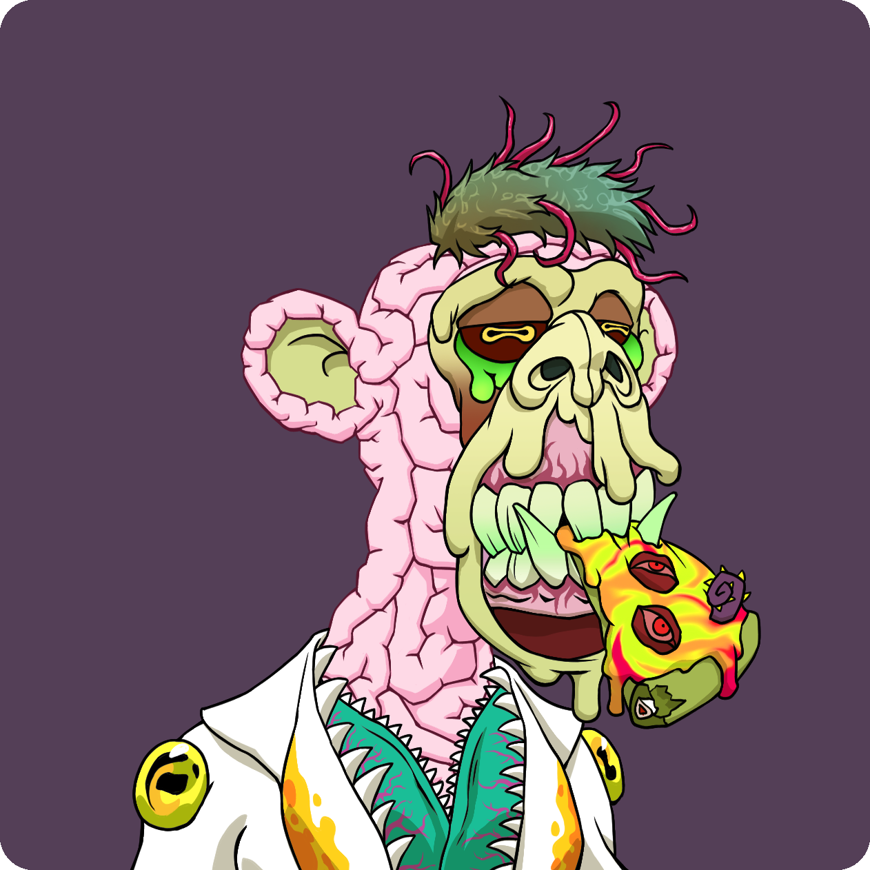 Yuga Labs - Mutant Ape Yacht Club - NFT # 3075