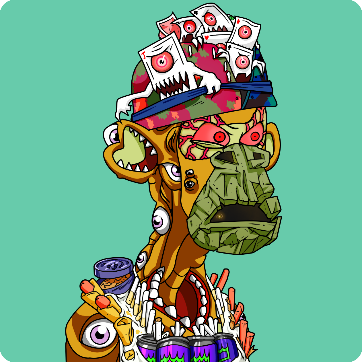 Yuga Labs - Mutant Ape Yacht Club - NFT # 9668