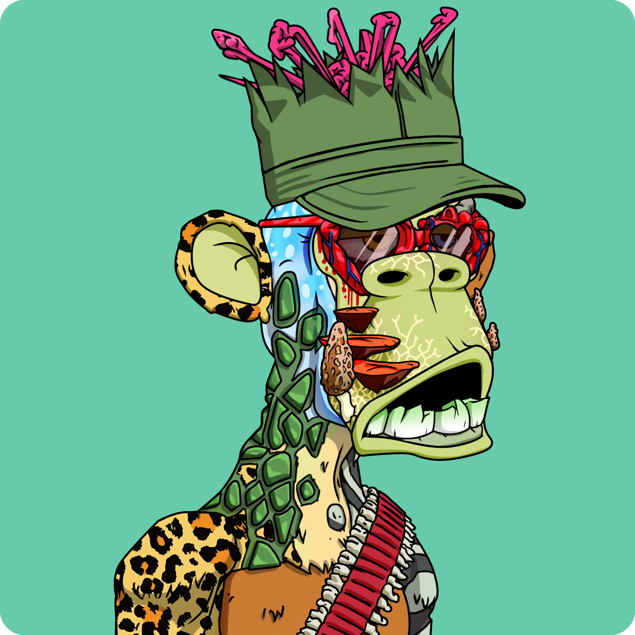 Yuga Labs - Mutant Ape Yacht Club - NFT # 6992