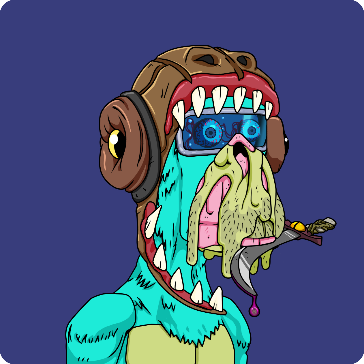 Yuga Labs - Mutant Ape Yacht Club - NFT # 17218