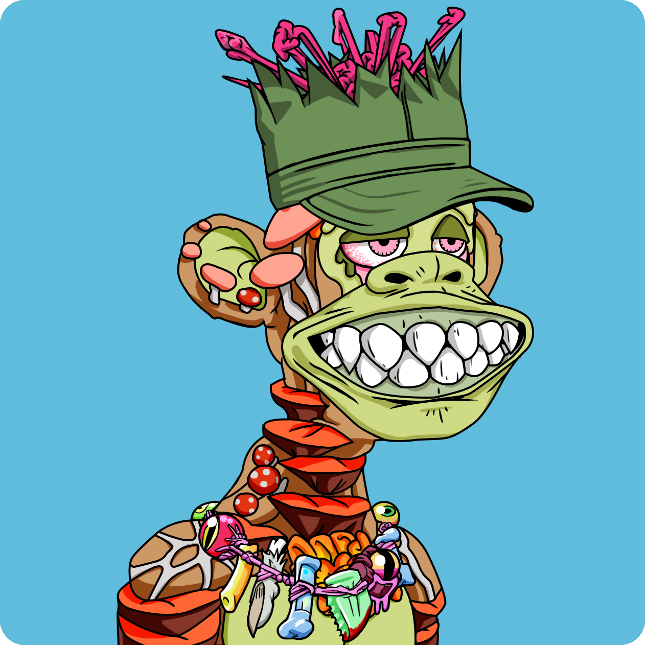 Yuga Labs - Mutant Ape Yacht Club - NFT # 28444