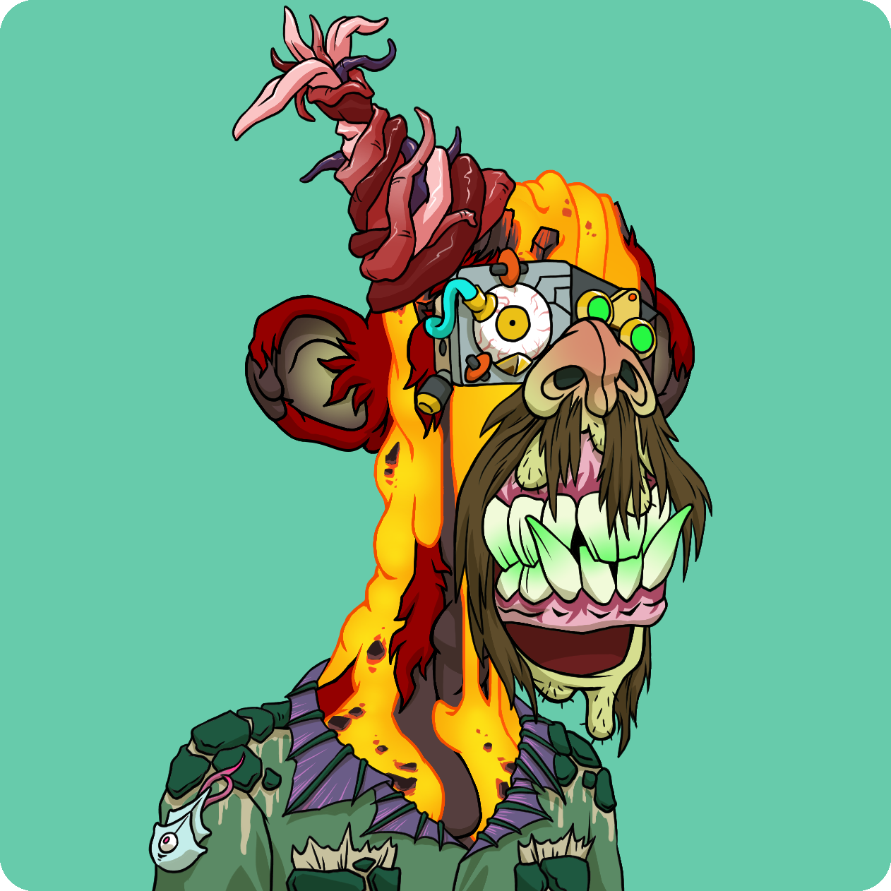 Yuga Labs - Mutant Ape Yacht Club - NFT # 643