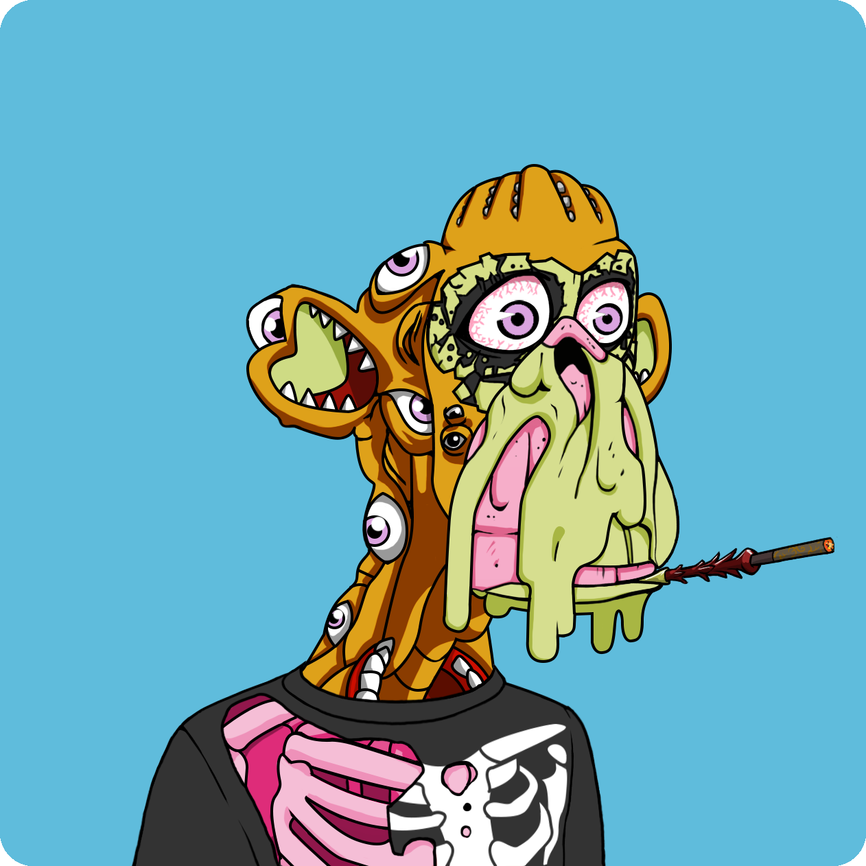 Yuga Labs - Mutant Ape Yacht Club - NFT # 9547