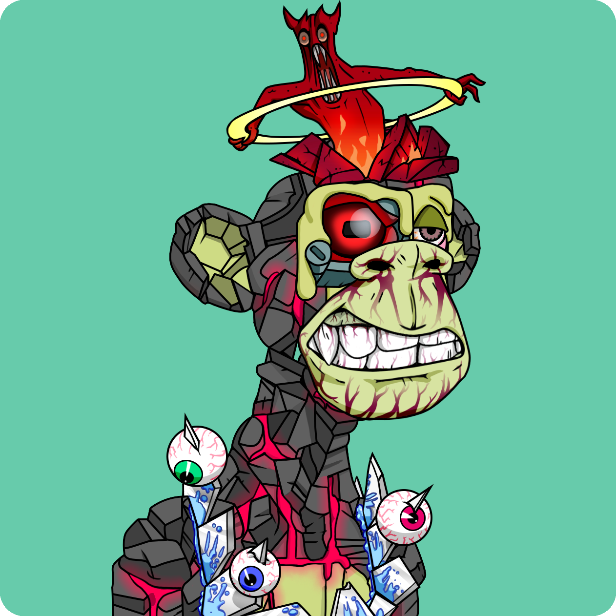 Yuga Labs - Mutant Ape Yacht Club - NFT # 326