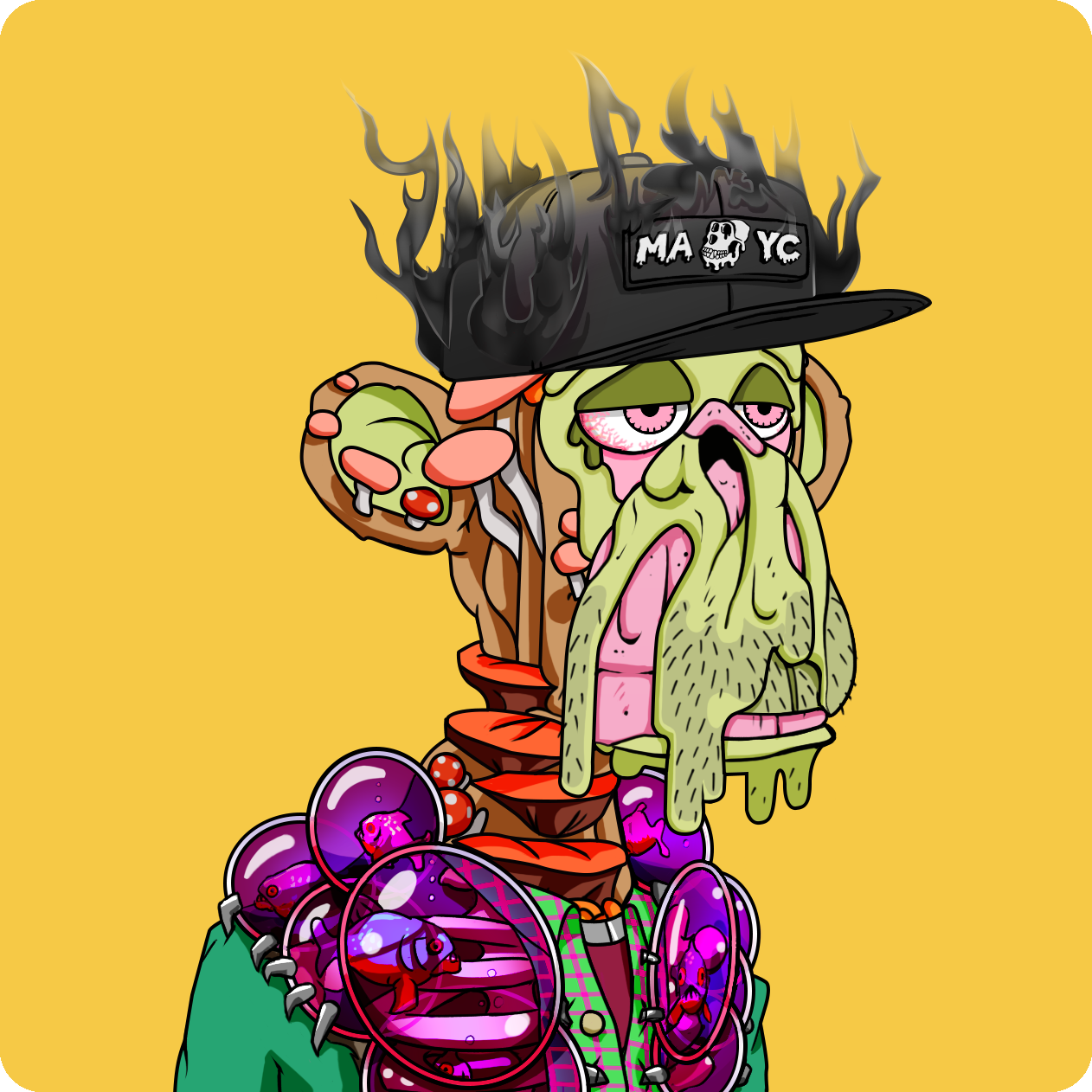 Yuga Labs - Mutant Ape Yacht Club - NFT # 24872