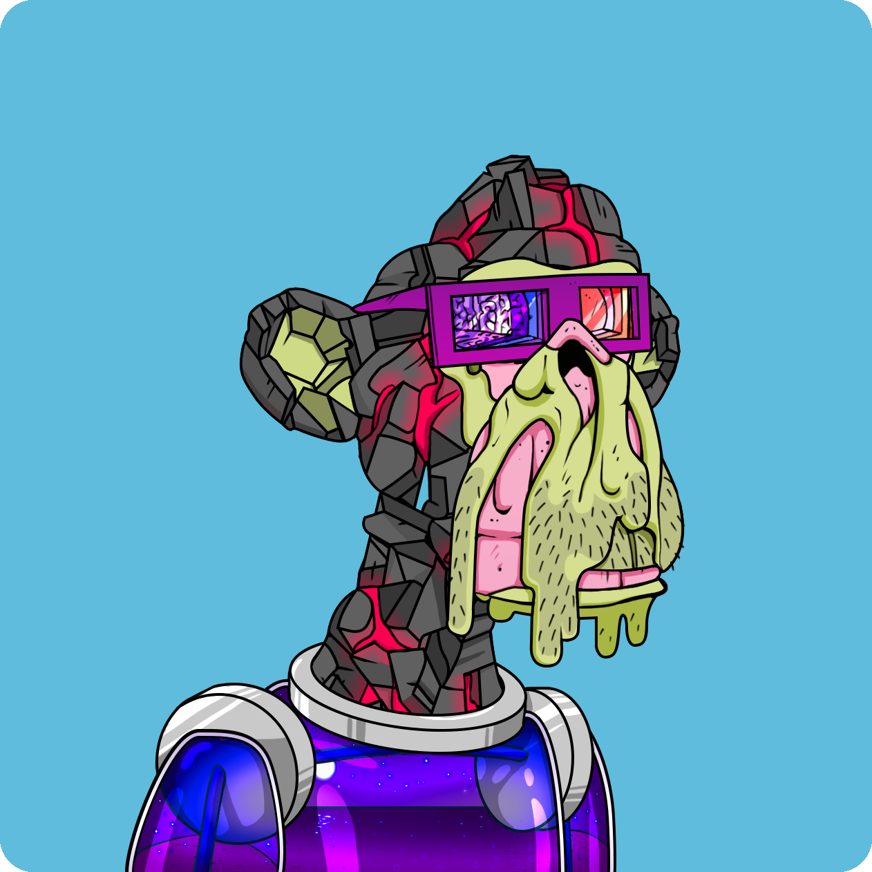 Yuga Labs - Mutant Ape Yacht Club - NFT # 4596