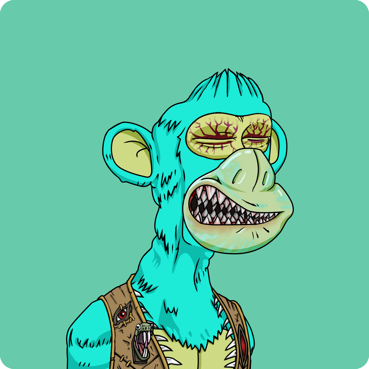 Yuga Labs - Mutant Ape Yacht Club - NFT # 2292