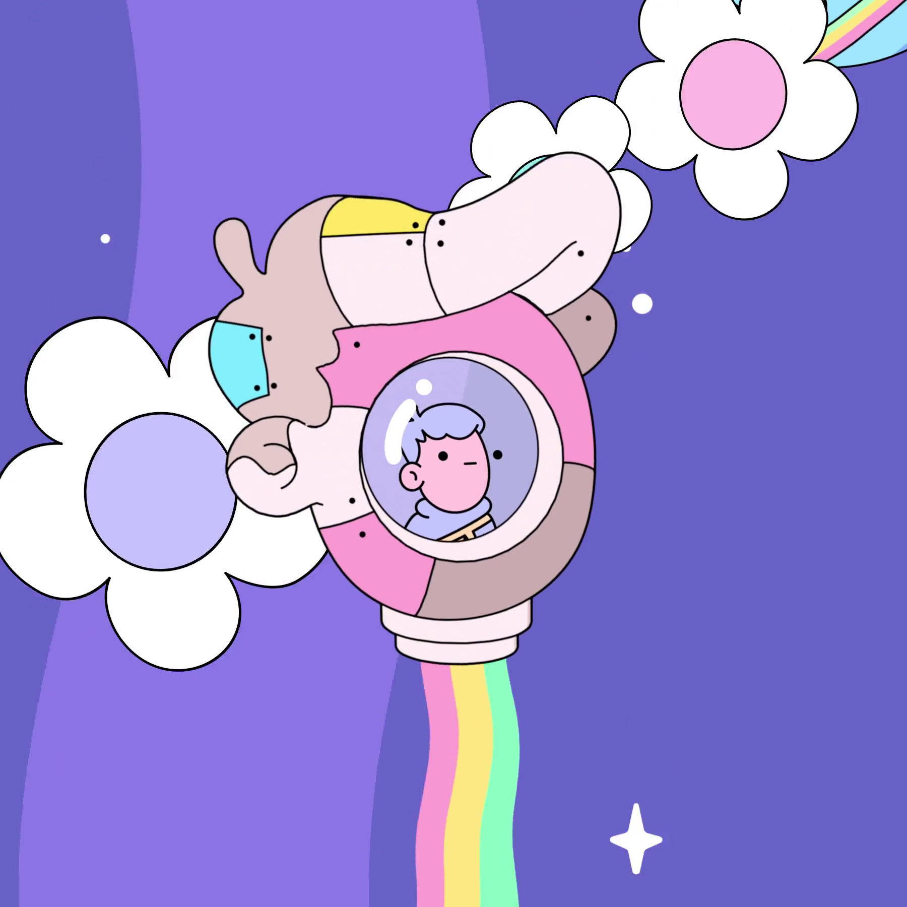 The Doodles Founders - Space Doodles - Space Doodle #193 - NFT # 193