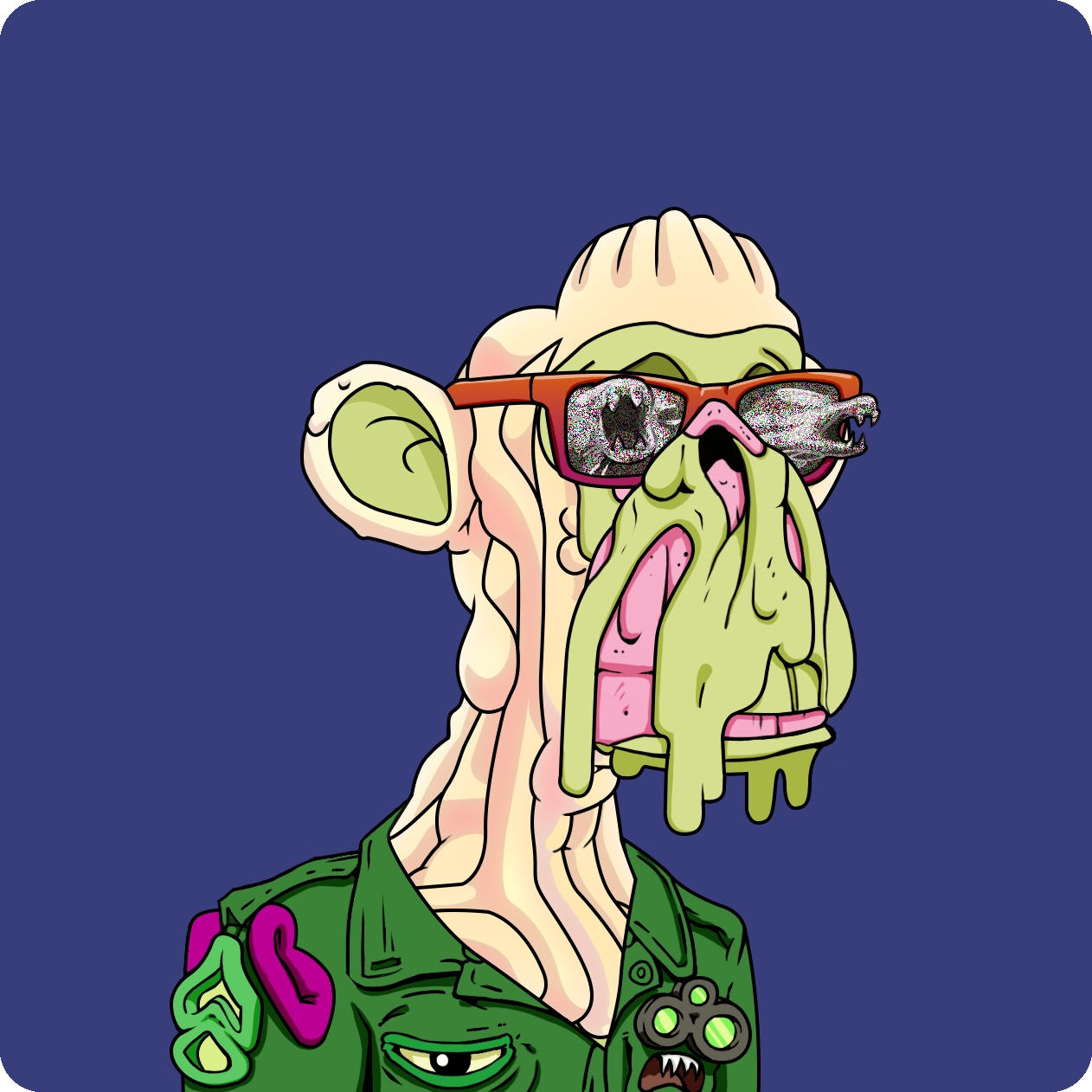 Yuga Labs - Mutant Ape Yacht Club - NFT # 1553