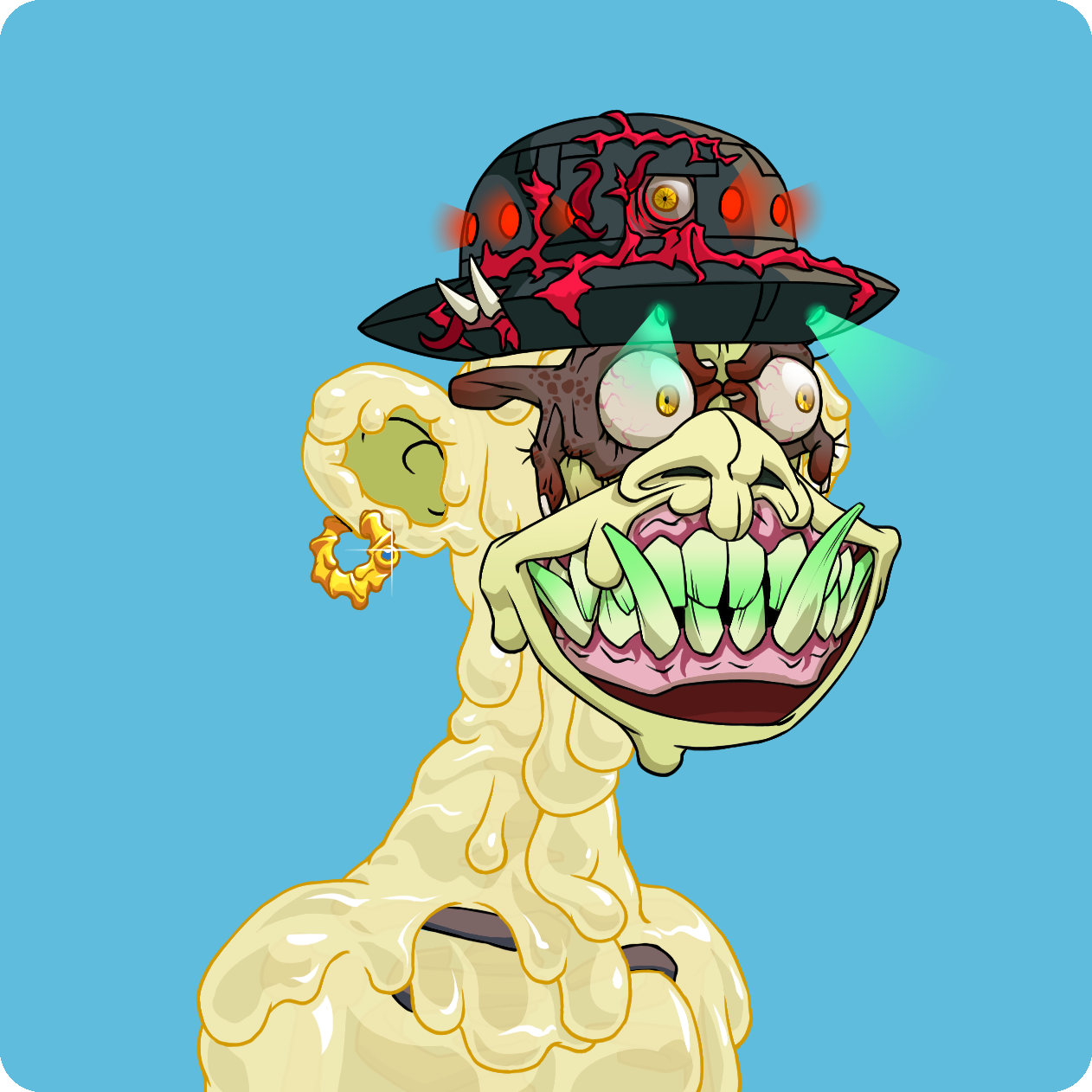 Yuga Labs - Mutant Ape Yacht Club - NFT # 3952