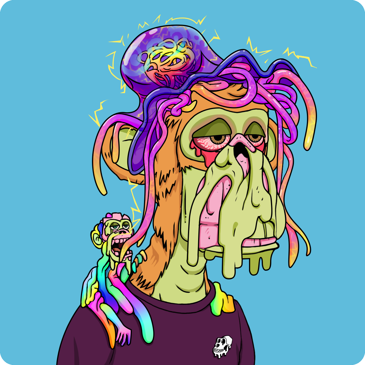 Yuga Labs - Mutant Ape Yacht Club - NFT # 3688