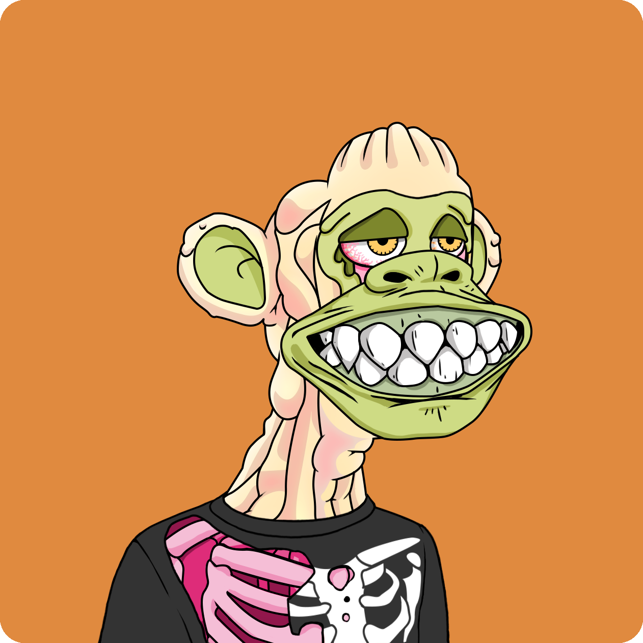 Yuga Labs - Mutant Ape Yacht Club - NFT # 1282