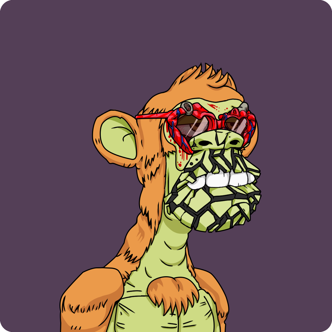 Yuga Labs - Mutant Ape Yacht Club - NFT # 5485