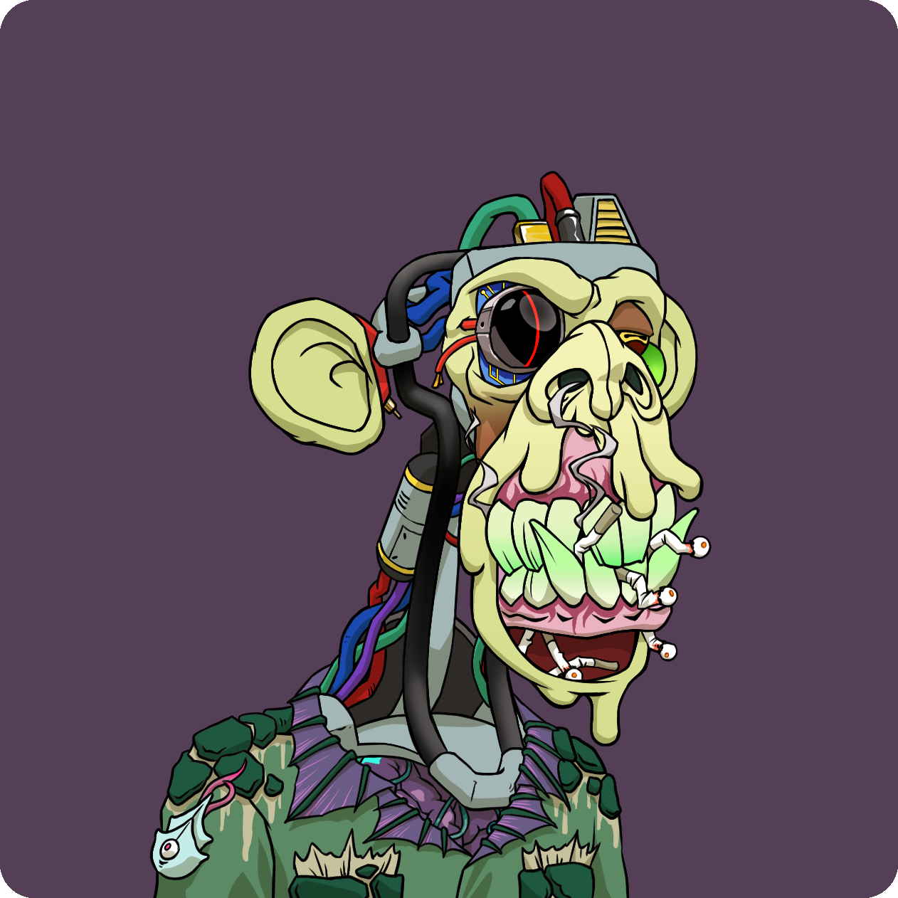 Yuga Labs - Mutant Ape Yacht Club - NFT # 10037