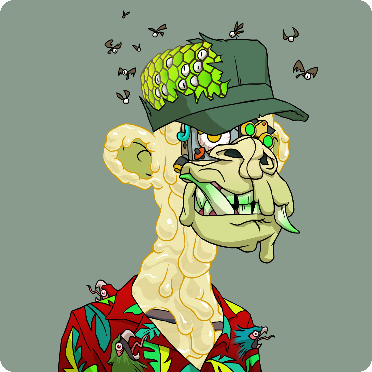 Yuga Labs - Mutant Ape Yacht Club - NFT # 9284