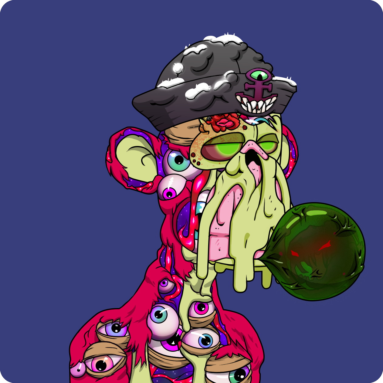 Yuga Labs - Mutant Ape Yacht Club - NFT # 3378