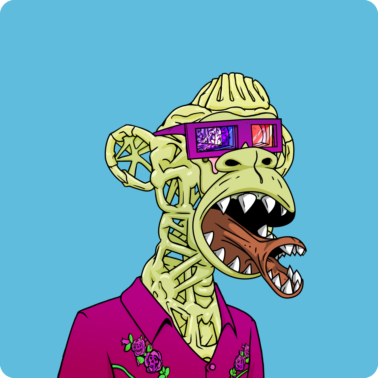 Yuga Labs - Mutant Ape Yacht Club - NFT # 22250