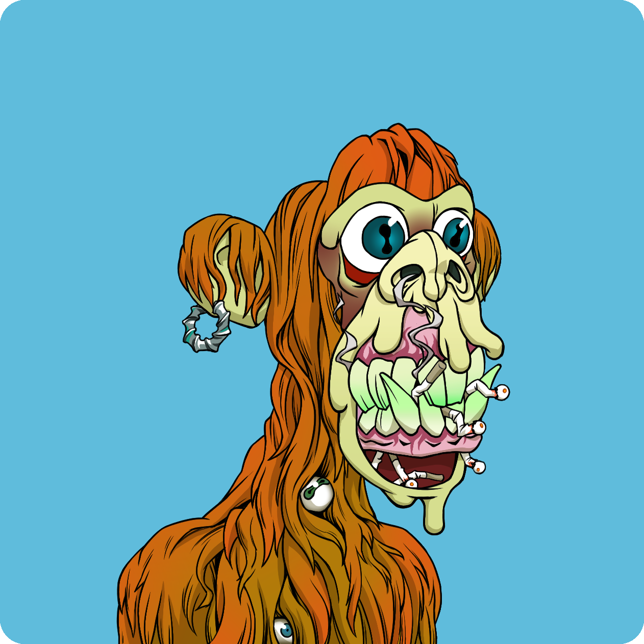 Yuga Labs - Mutant Ape Yacht Club - NFT # 4904