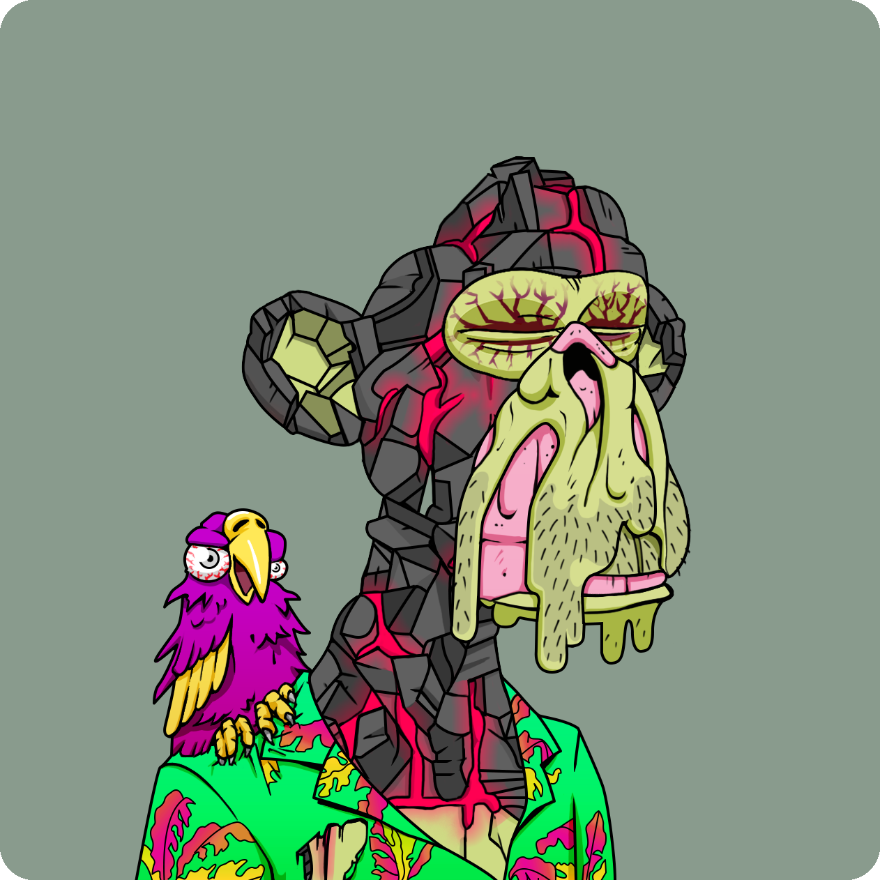 Yuga Labs - Mutant Ape Yacht Club - NFT # 1453