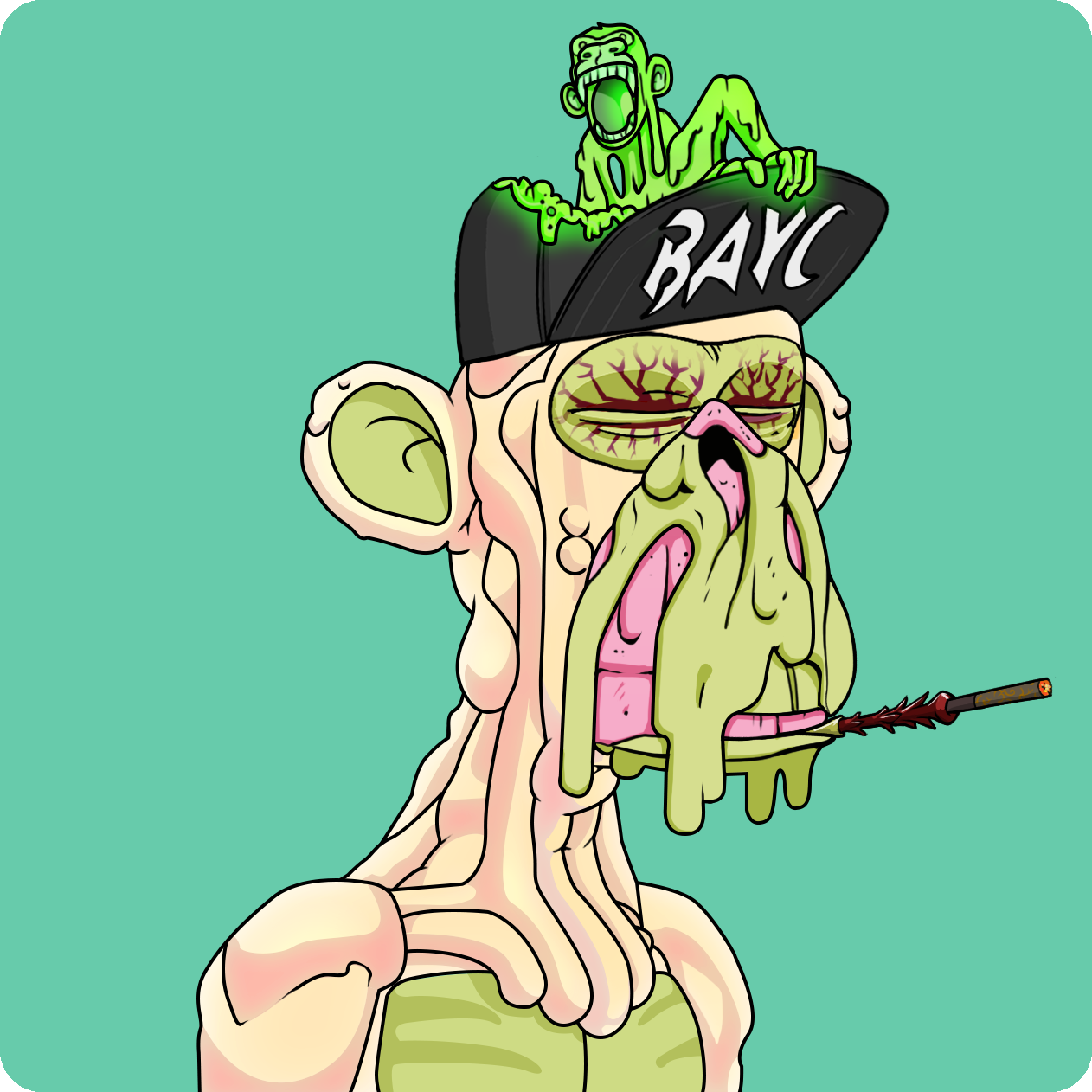 Yuga Labs - Mutant Ape Yacht Club - NFT # 14018