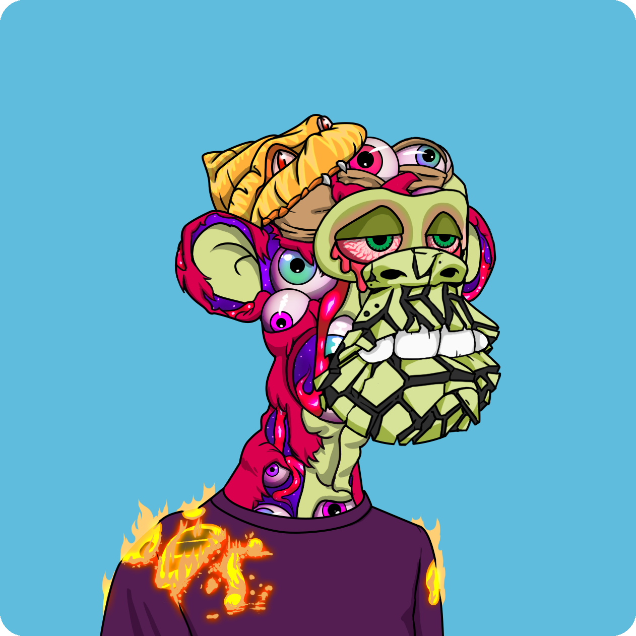 Yuga Labs - Mutant Ape Yacht Club - NFT # 5645