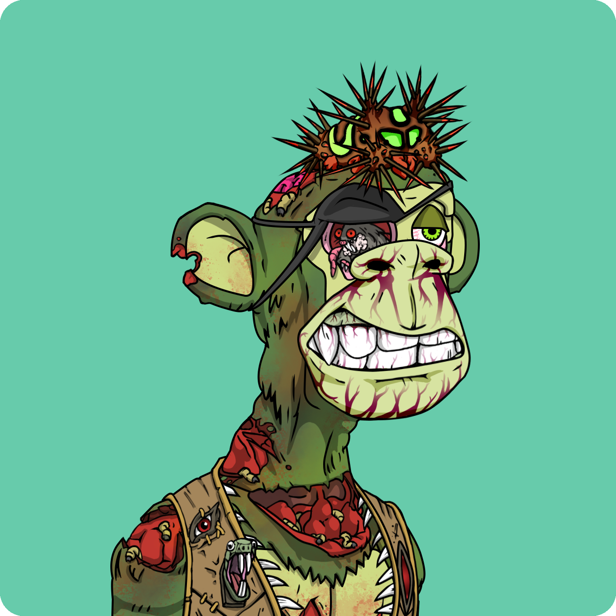 Yuga Labs - Mutant Ape Yacht Club - NFT # 22650