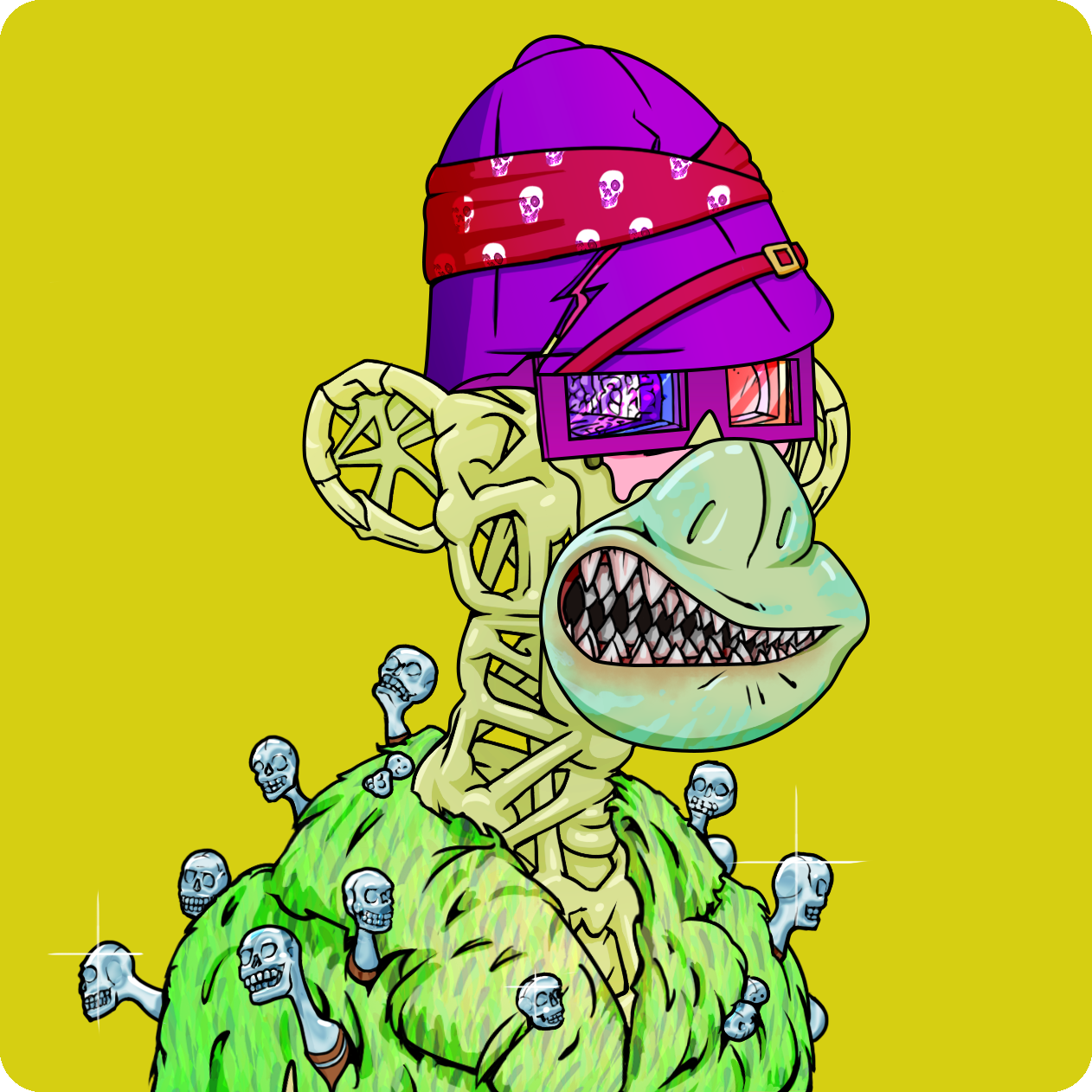 Yuga Labs - Mutant Ape Yacht Club - NFT # 8862