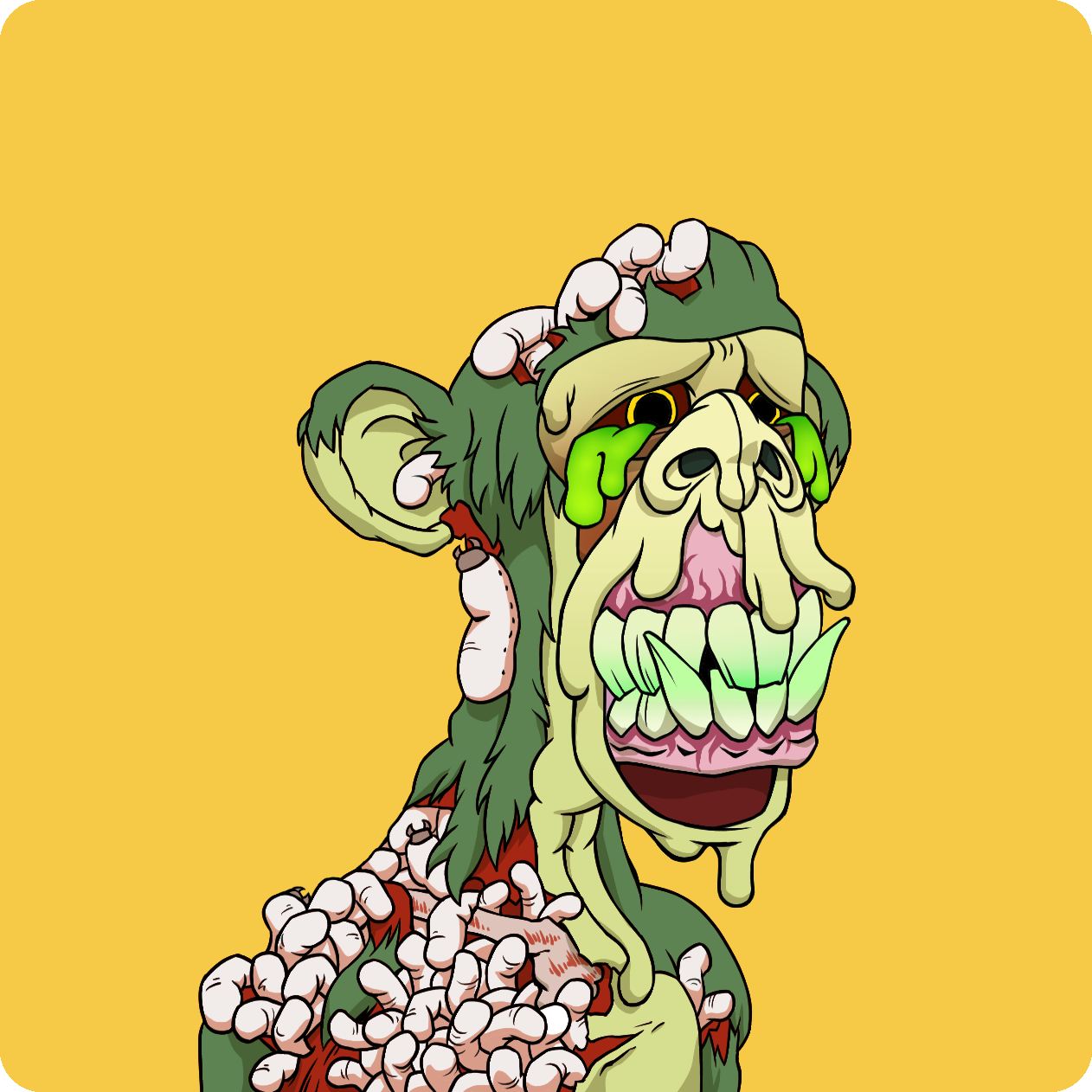 Yuga Labs - Mutant Ape Yacht Club - NFT # 4906