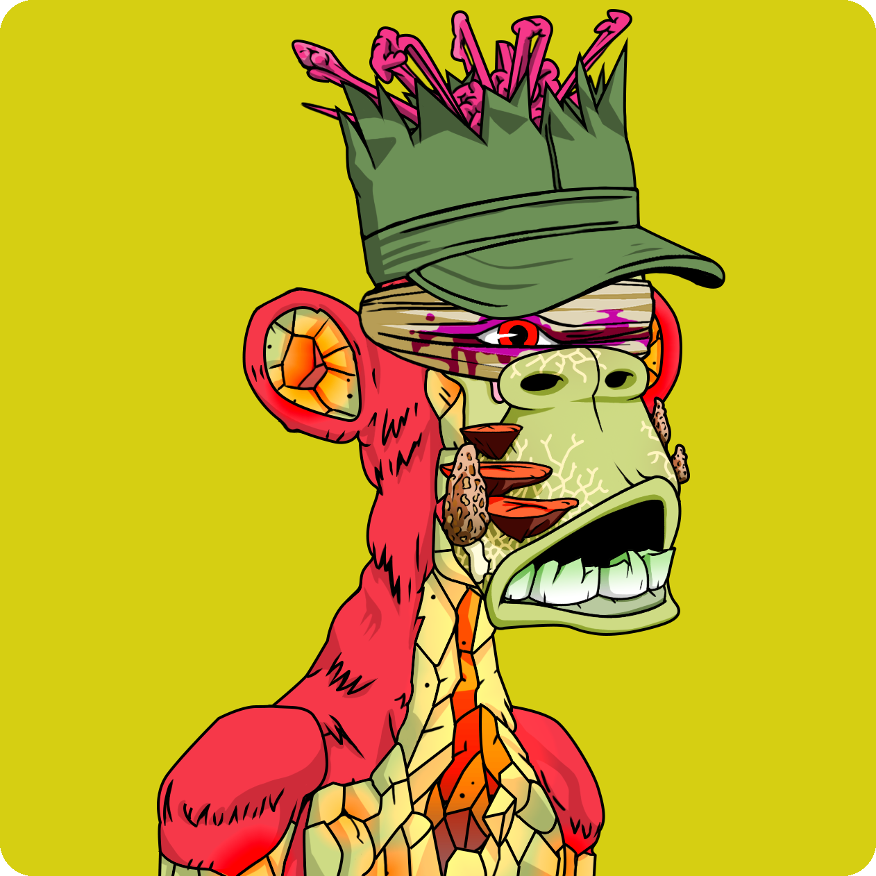 Yuga Labs - Mutant Ape Yacht Club - NFT # 16484