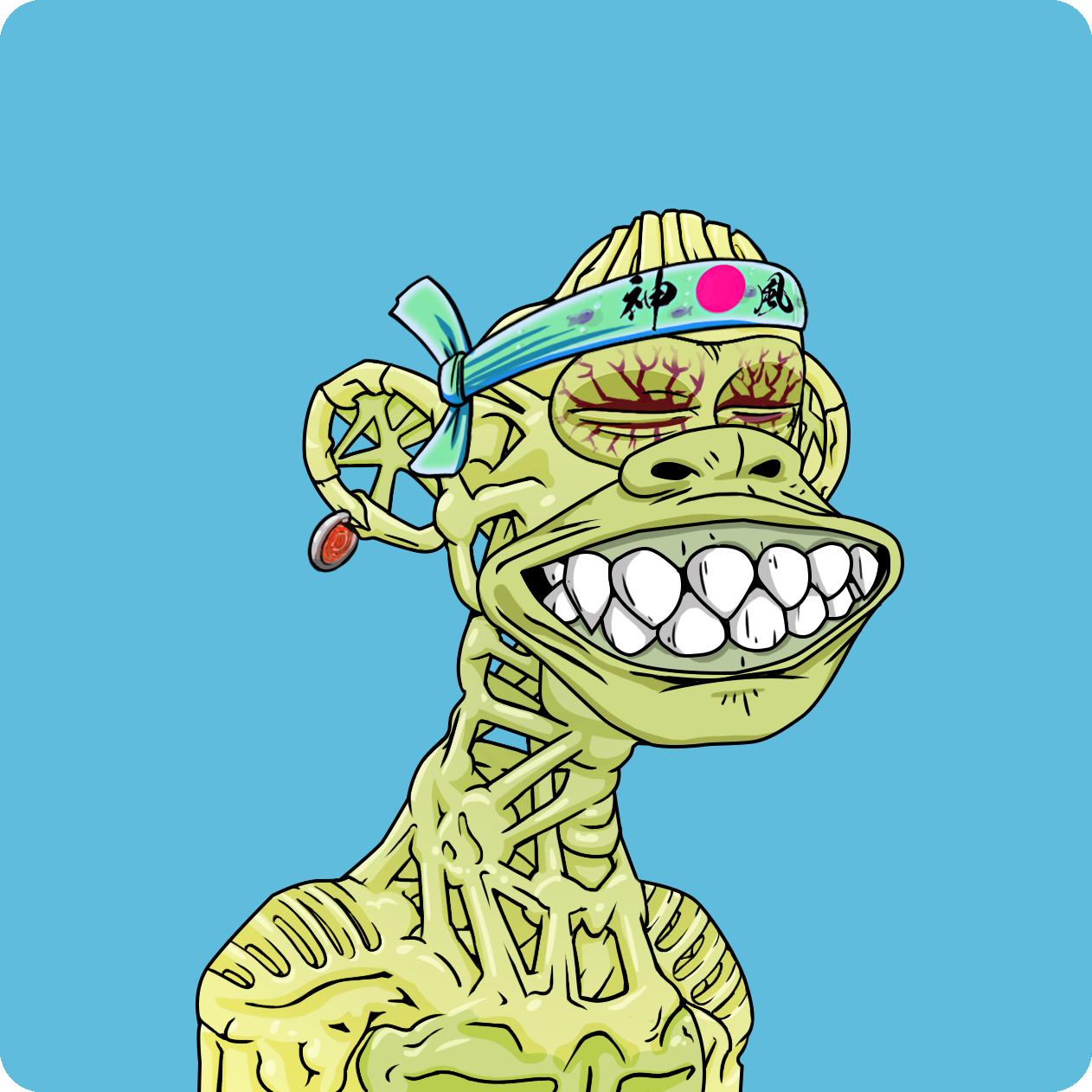 Yuga Labs - Mutant Ape Yacht Club - NFT # 9017