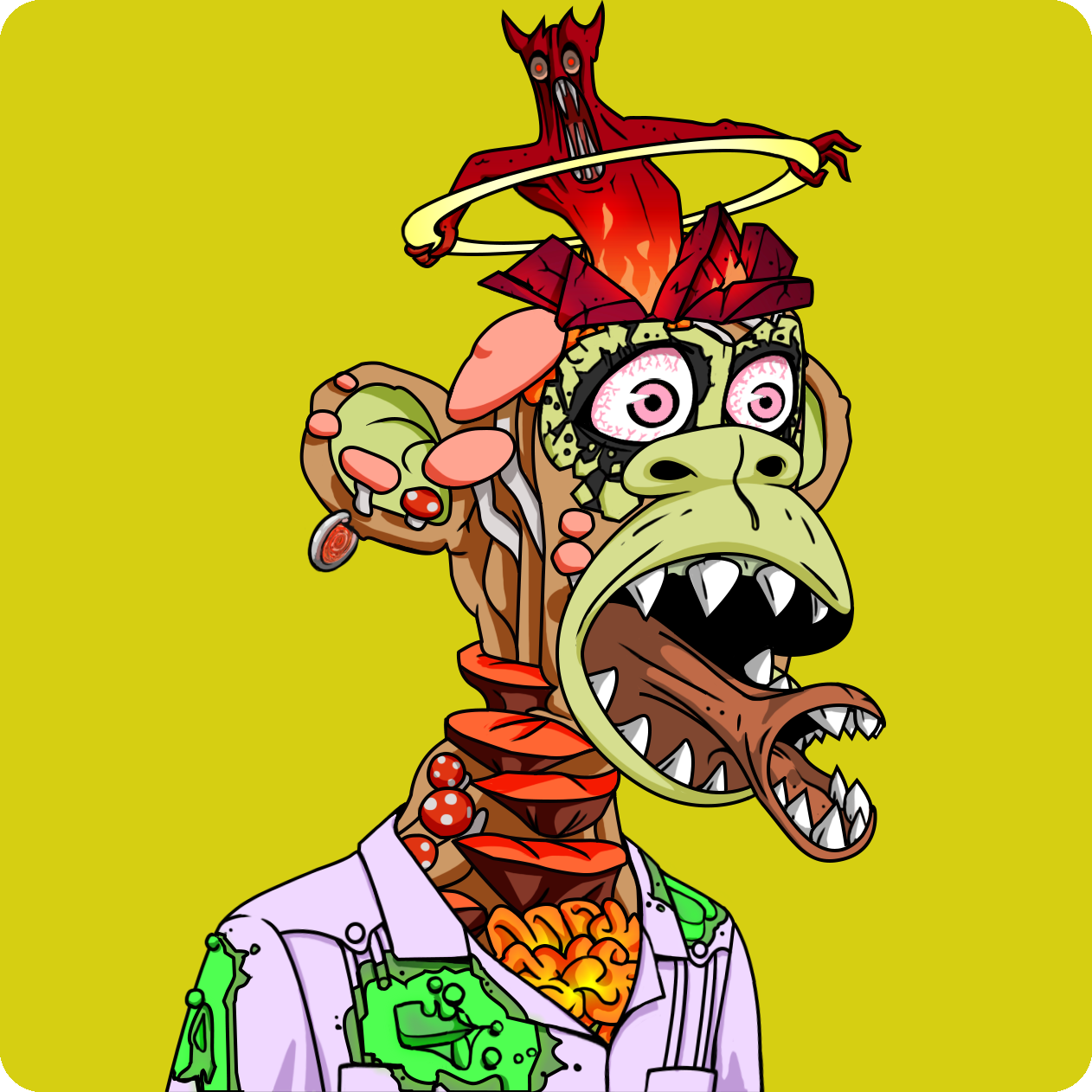 Yuga Labs - Mutant Ape Yacht Club - NFT # 7571