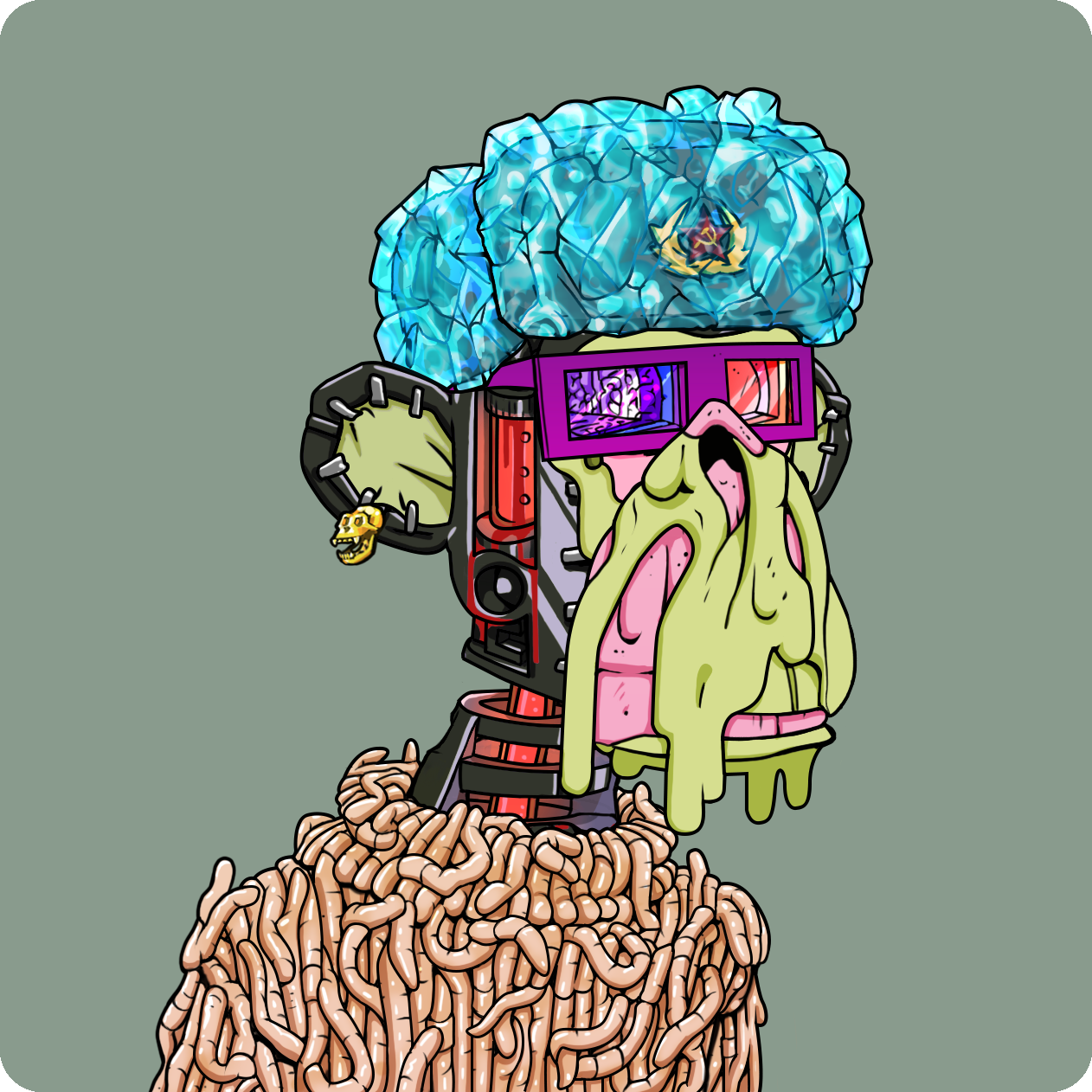 Yuga Labs - Mutant Ape Yacht Club - NFT # 21486