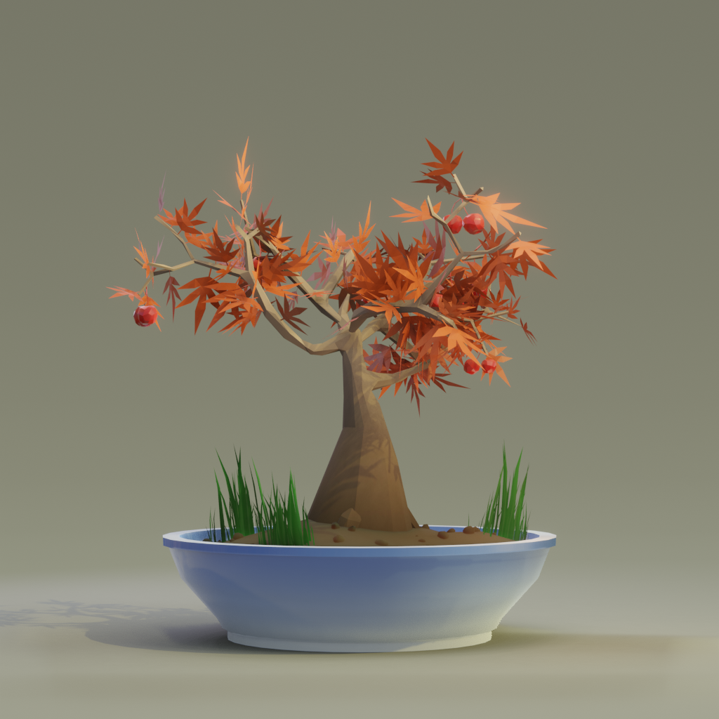 ZENFT Garden Society - Bonsai - Bonsai #8733 - NFT # 8733