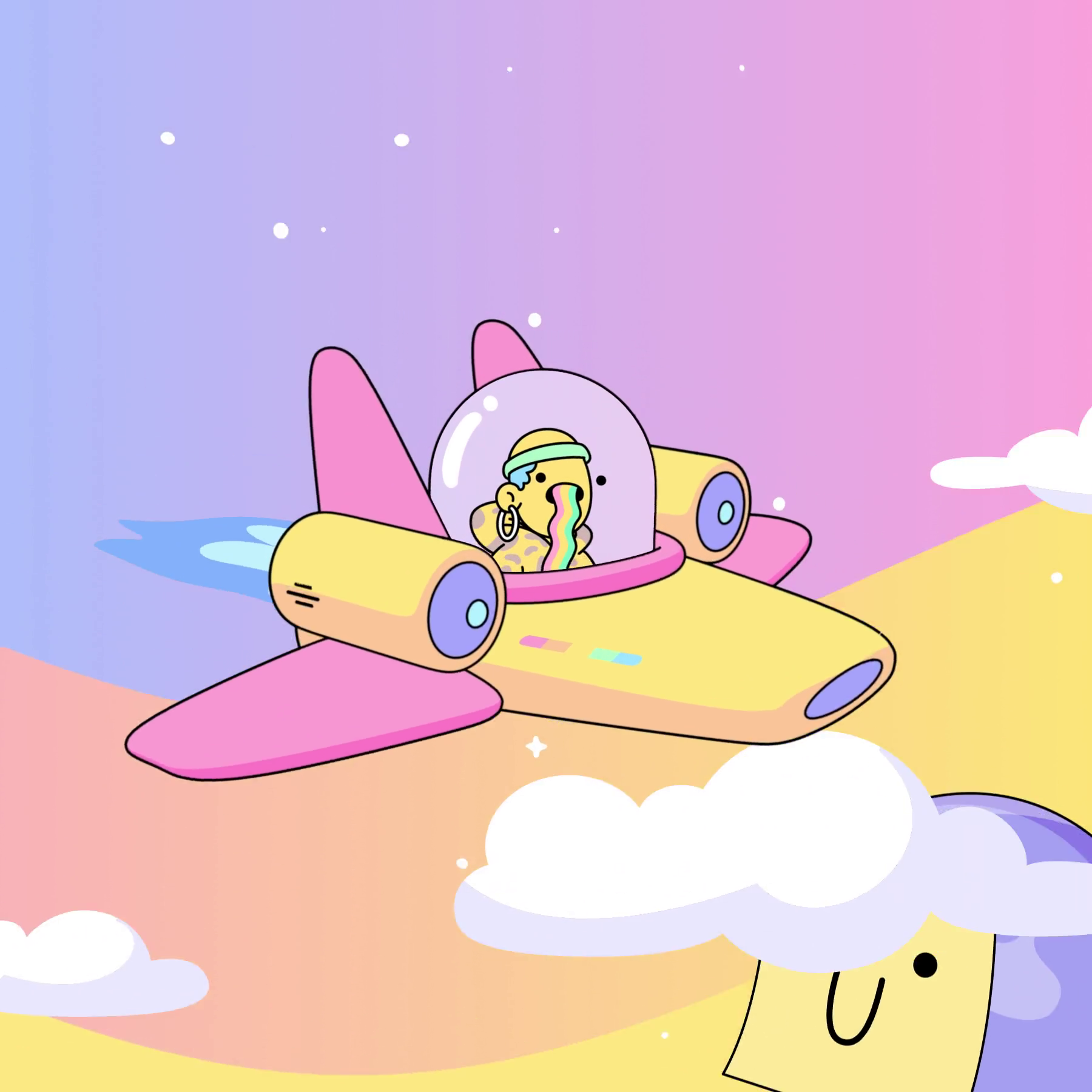 The Doodles Founders - Space Doodles - Space Doodle #9943 - NFT # 9943