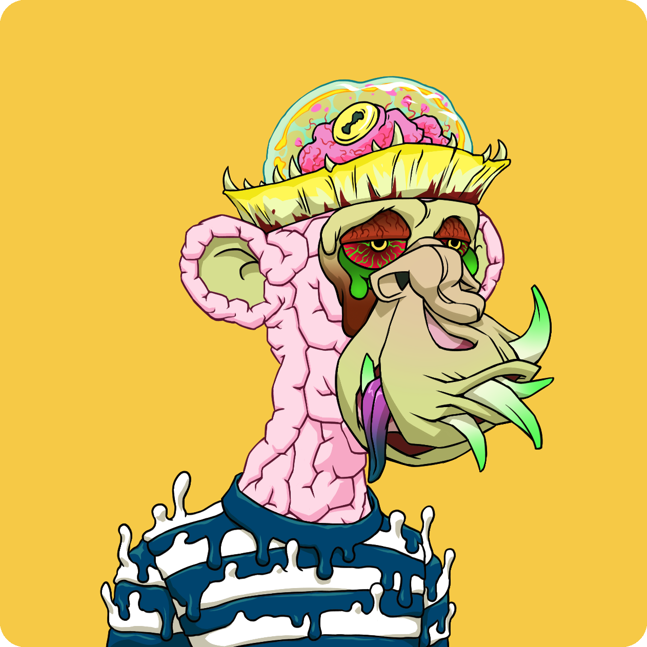 Yuga Labs - Mutant Ape Yacht Club - NFT # 383