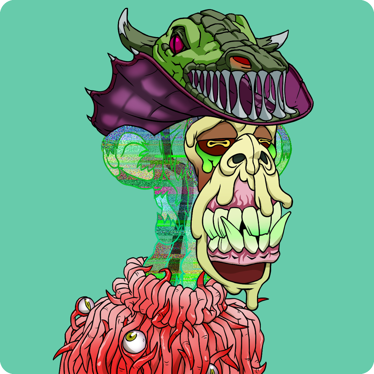 Yuga Labs - Mutant Ape Yacht Club - NFT # 18433