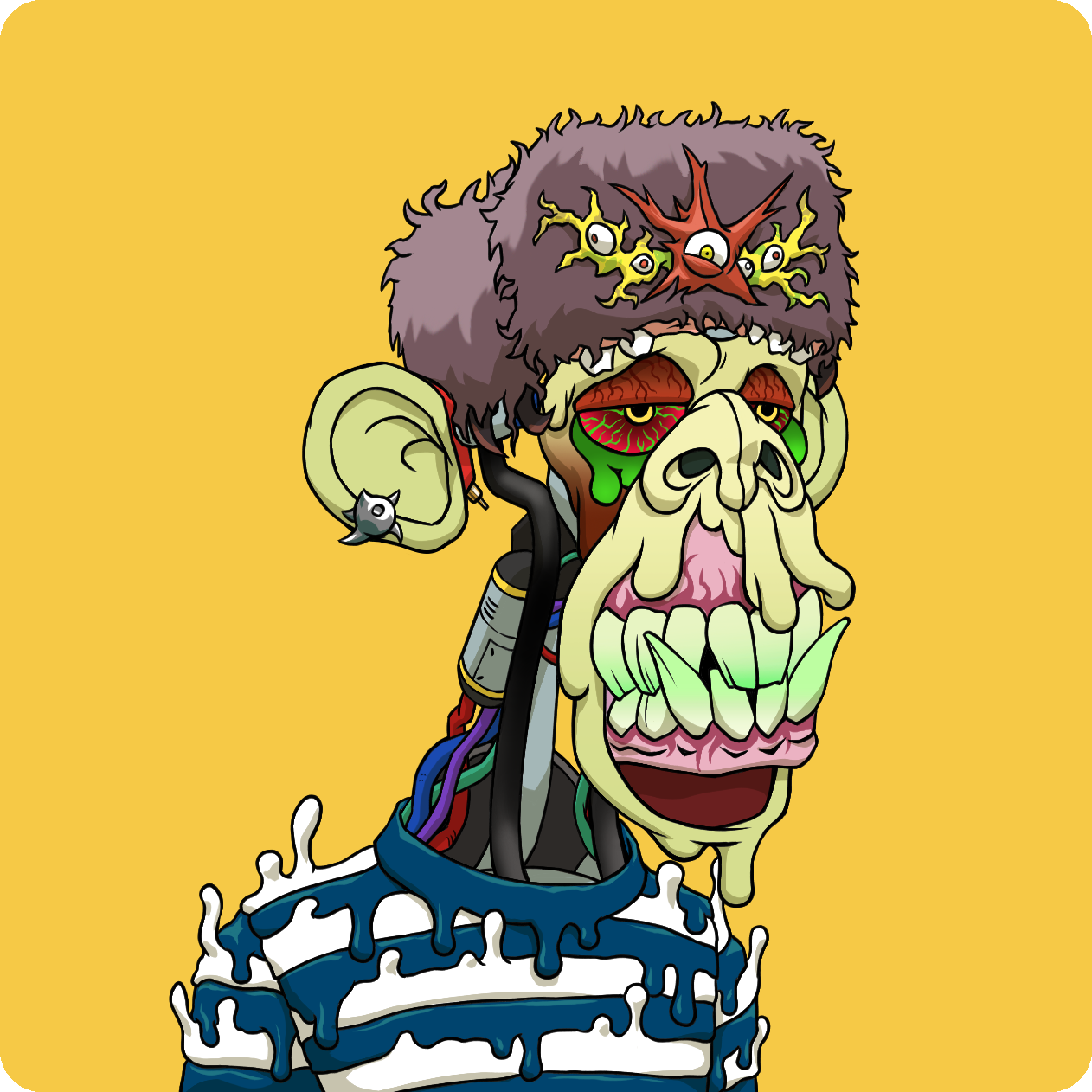 Yuga Labs - Mutant Ape Yacht Club - NFT # 5008