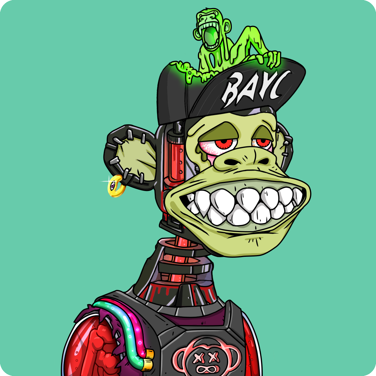 Yuga Labs - Mutant Ape Yacht Club - NFT # 21124