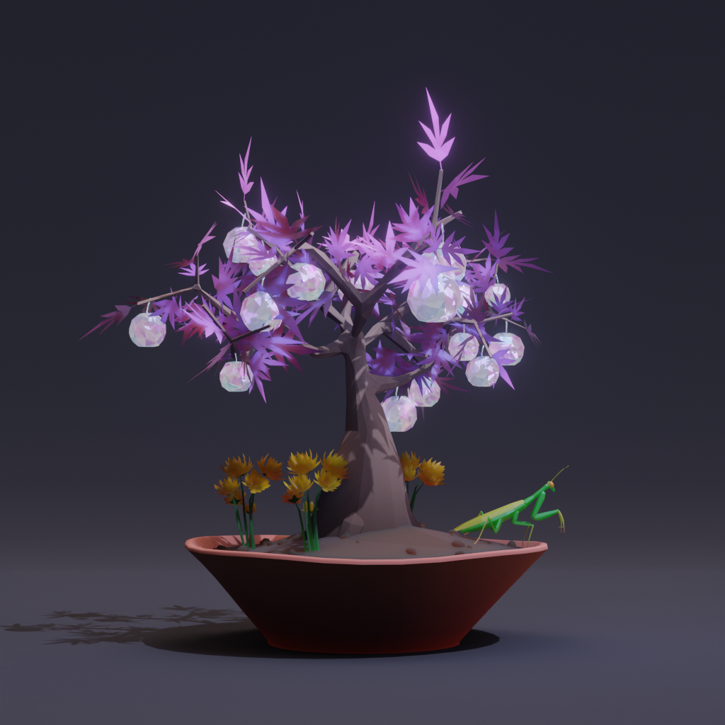 ZENFT Garden Society - Bonsai - Bonsai #128 - NFT # 128