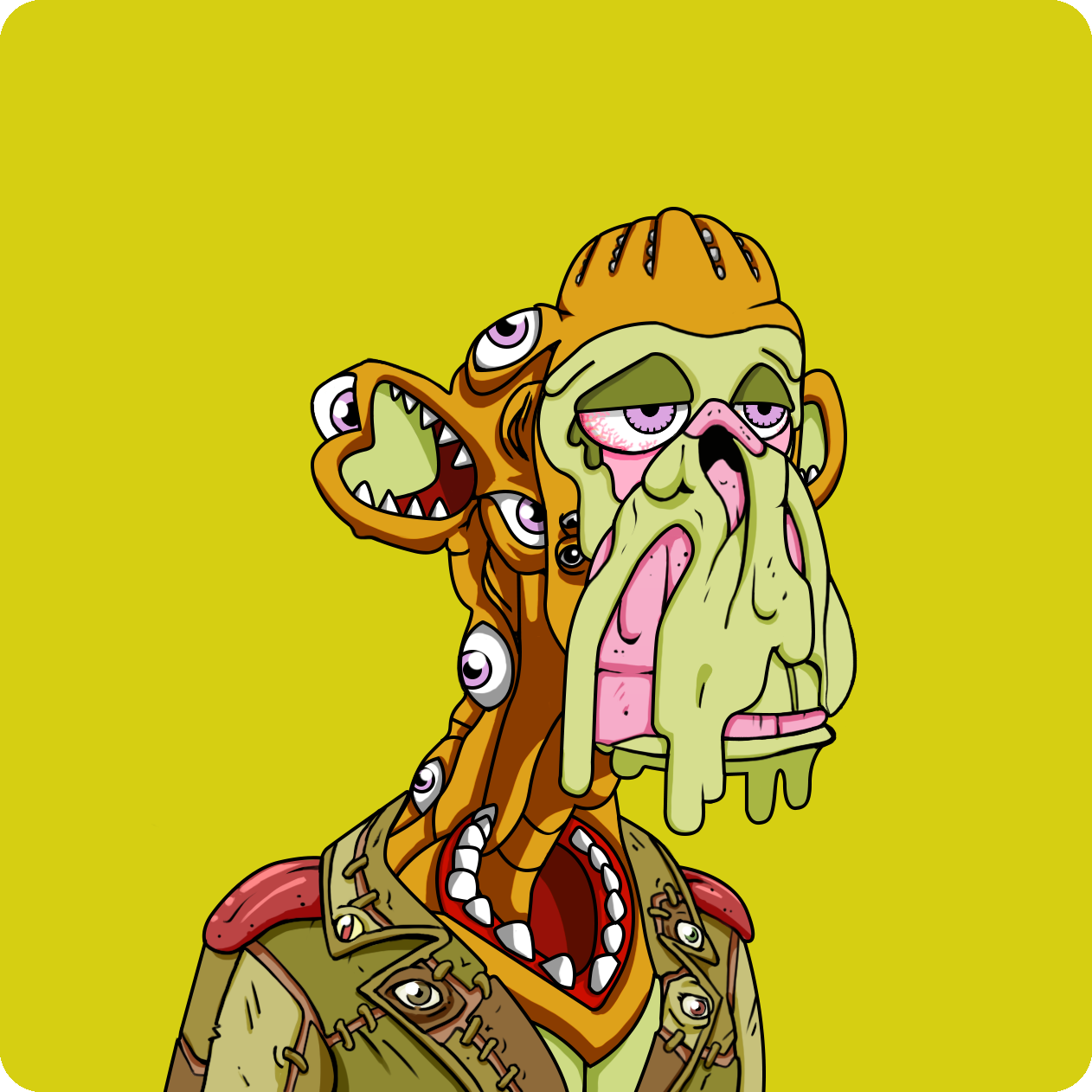 Yuga Labs - Mutant Ape Yacht Club - NFT # 3483