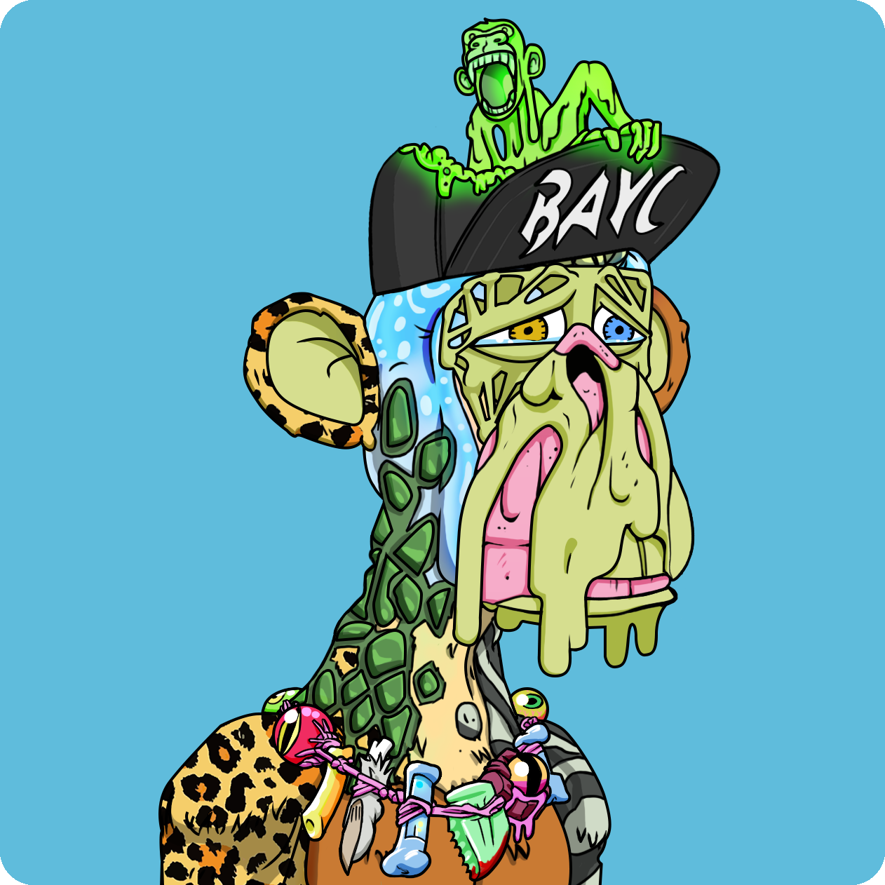 Yuga Labs - Mutant Ape Yacht Club - NFT # 10516