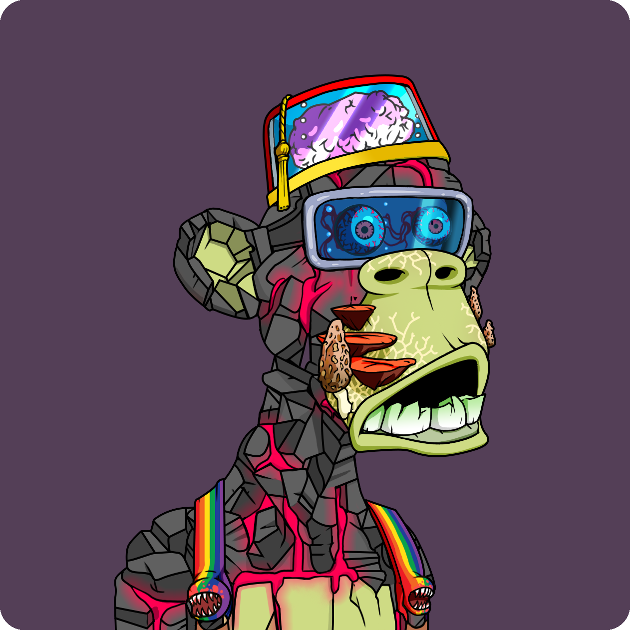 Yuga Labs - Mutant Ape Yacht Club - NFT # 2182